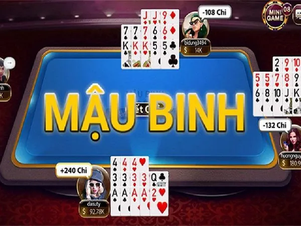 game mậu binh - Mậu Binh Bài Tới