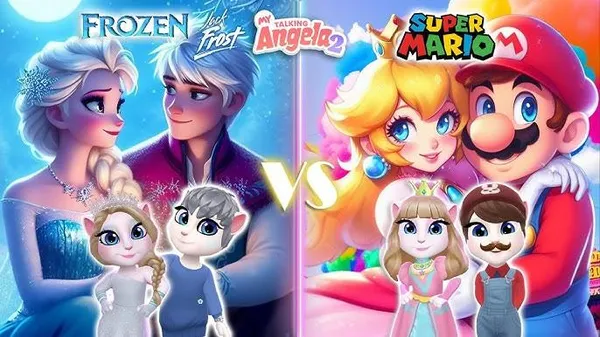 game trang trí - Elsa trang điểm 2