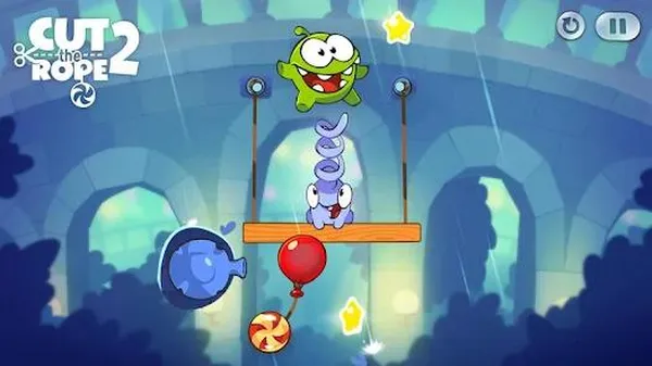 game trí tuệ - Cut The Rope 2