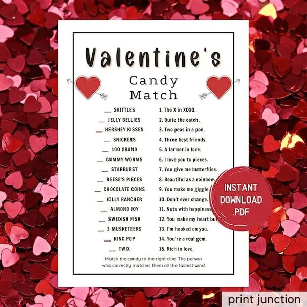 game valentine - Valentine’s Day Match